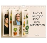 Un job de rêve à emporter (Calendrier mural 2026 DIN A4 horizontal), CALVENDO calendrier mensuel