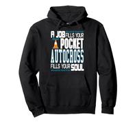 Un job remplit les poches l’autocross l’âme Sweat à Capuche