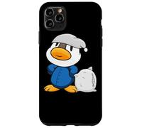 Un Joli Petit Canard avec Un Oreiller et Un Pyjama Coque pour iPhone 11 Pro Max