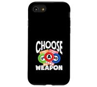 Un joueur de bingo choisit une arme Bingo Fun Design Coque pour iPhone SE (2020) / 7 / 8