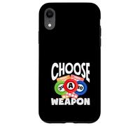 Un joueur de bingo choisit une arme Bingo Fun Design Coque pour iPhone XR