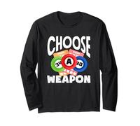 Un joueur de bingo choisit une arme Bingo Fun Design Manche Longue