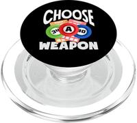 Un joueur de bingo choisit une arme Bingo Fun Design PopSockets PopGrip pour MagSafe