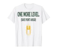 Un Joueur gagne Un Niveau Un Niveau de Plus et Un Point d'avance T-Shirt