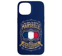 UN JOUR J'AI QUITTÉ MARSEILLE, MAIS MARSEILLE... Coque pour iPhone 15