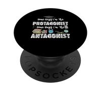 Un Jour, Je Serai Le Professeur d'anglais protagoniste et antagoniste PopSockets PopGrip Adhésif
