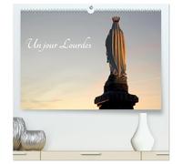 Un jour Lourdes (Calendrier mural 2026 DIN A2 vertical) calendrier de bureau: Le patrimoine du sanctuaire de Lourdes