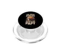 Un Jour Parfait pour Être Papy Fauteuil Café PopSockets PopGrip pour MagSafe