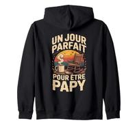 Un Jour Parfait pour Être Papy Fauteuil Café Sweat à Capuche