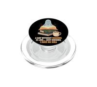 Un Jour sans Lecture est comme Un Livre de fantômes Magiques Mignons PopSockets PopGrip pour MagSafe