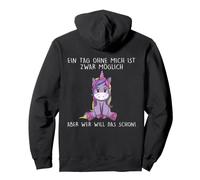 Un Jour sans Moi est Possible mais Qui Veut déjà Sweat à Capuche