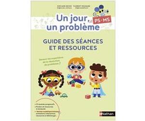 Un jour, un problème - PS-MS - Guide des séances et ressources Vinciane Devos (Auteur), Florent Nouguez (Auteur)