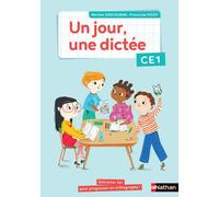 Un jour, une dictée – Cahier CE1 – Nathan