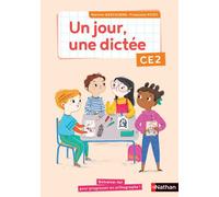 Martine Descouens, Françoise Picot – Un jour, une dictée CE2 – Cahier de dictées – Nathan