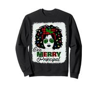 Un Joyeux Noël Afro Afro-américain Sweatshirt