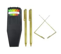 Un kit d'équipement de chasse aux fantômes qui comprend 1 compteur de champs électromagnétiques et 2 tiges de radiesthésie en cuivre est un choix populaire parmi les amateurs de chasse aux fantômes et