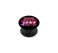 Un Lapin a-t-il Dit Que Les œufs de Pâques chassent, chassent, chassent, Dimanche ? PopSockets PopGrip Adhésif