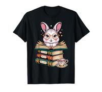 Un Lapin Geek Amateur de Livres, lit des Livres, sois toi-même, Reste Un Nerd Bizarre T-Shirt