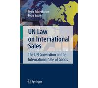 Un Law On International Sales : The Un Convention On The International Sale Of Goods