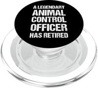 Un légendaire Officier de contrôle des Animaux a la Retraite PopSockets PopGrip pour MagSafe
