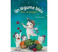 Un légume bleu dans le potager