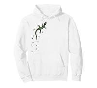 Un lézard rétro traque Le Gecko Salamandre Sweat à Capuche