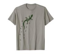 Un lézard rétro traque Le Gecko Salamandre T-Shirt