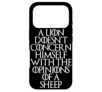 Un Lion ne se préoccupe Pas des Opinions d'un Mouton Coque pour iPhone 17 Pro