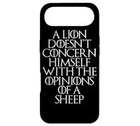 Un Lion ne traite Pas des Opinions d'un Mouton Coque pour iPhone Air
