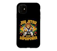 Un Lion Rigolo Qui Fait du Grappling - Le Jiu-Jitsu, C'est Coque pour iPhone 11