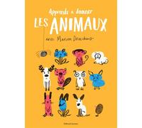 Un livre d'activités artistiques - Apprends à dessiner les animaux avec Marion Deuchars - Marion Deuchars - Gallimard jeunesse - cartonné - Document jeunesse