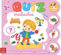 Un livre éducatif avec des autocollants avec un chien 3+ Katarzyna £anocha (Buch auf Polnisch)