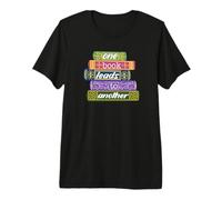 Un Livre mène à Un Autre Lecteur T-Shirt Haut de Gamme