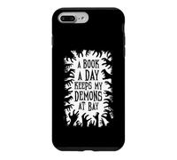 Un Livre par Jour éloigne Mes démons Coque pour iPhone 7 Plus/8 Plus