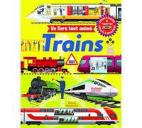 Un livre tout animé - Trains