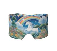 Un magnifique bandeau unisexe pour dormir sur le côté, masque pour les yeux et cache-oreilles (68,1 x 10,9 cm), intérieur et extérieur, voyage, yoga, confort réglable
