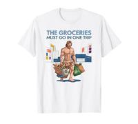 Un Mari drôle Doit Faire Ses Courses en Un Seul Voyage T-Shirt