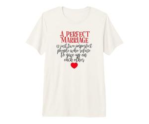 Un Mariage Parfait | Anniversaire T-Shirt Haut de Gamme