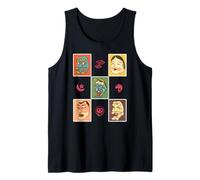 Un Masque Japonais ludique où Brillent Humour et Tradition Débardeur