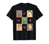 Un Masque Japonais ludique où Brillent Humour et Tradition T-Shirt