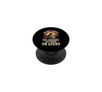 Un Mec Simple Une Carabine Un Chien Un Apéro PopSockets PopGrip Adhésif