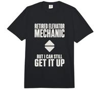 Un mécanicien d'ascenseur à la Retraite Continue de se Lever Déclaration Amusante Comfort Colors Adult Heavyweight T-Shirt