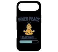 Un méditant Mignon et Heureux Qui Fait Le Plein de Paix intérieure Coque pour iPhone Air