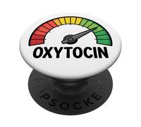 Un Mème Élevé en Ocytocine Abaisse Les Niveaux De Cortisol PopSockets PopGrip Adhésif