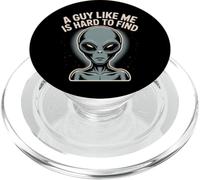Un mème Extraterrestre drôle Fait des blagues sur Un mec comme Moi est Difficile à trouver PopSockets PopGrip pour MagSafe