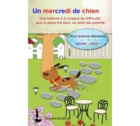 Un mercredi de chien - Livre adapté aux lecteurs débutants ou dyslexiques - Version : Syllabes imprimées en couleur: Une aventure à 2 niveaux de difficulté, que tu peux lire seul, ou avec tes parents