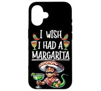 Un Mexicain boit Un génie dans Une Bouteille J'aurais aimé Avoir Une Margarita Coque pour iPhone 16