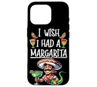 Un Mexicain boit Un génie dans Une Bouteille J'aurais aimé Avoir Une Margarita Coque pour iPhone 16 Pro