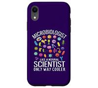 Un microbiologiste, comme un scientifique normal, est bien plus cool Coque pour iPhone XR