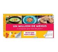 Un million de menus à composer pour tous les jours Delphine Paslin (Auteur), Emilie Thuillez (Auteur)